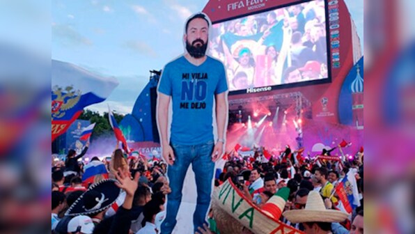 FIFA World Cup 2018: Meet Javier, the World Cup-crazy cardboard cut-out in Russia