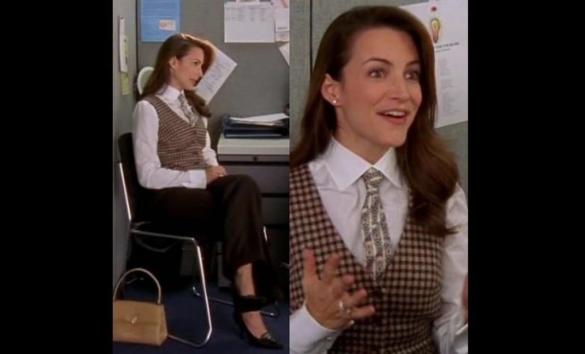 Kristin Davis as Charlotte York. Instagram @everyoutfitonsatc