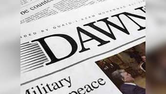 Pakistan daily Dawn says govt officials are barring its circulation in Sindh, Punjab and Balochistan ahead of polls