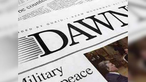 Pakistan daily Dawn says govt officials are barring its circulation in Sindh, Punjab and Balochistan ahead of polls