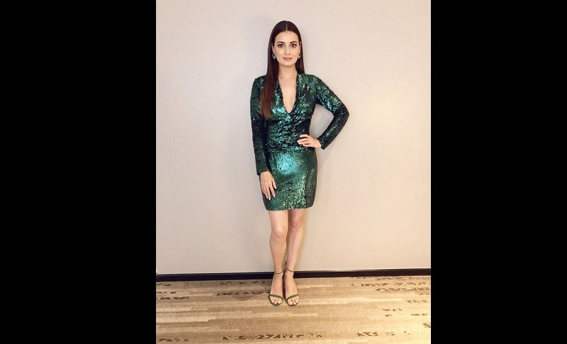 Dia Mirza at IIFA 2018.Image via Twitter