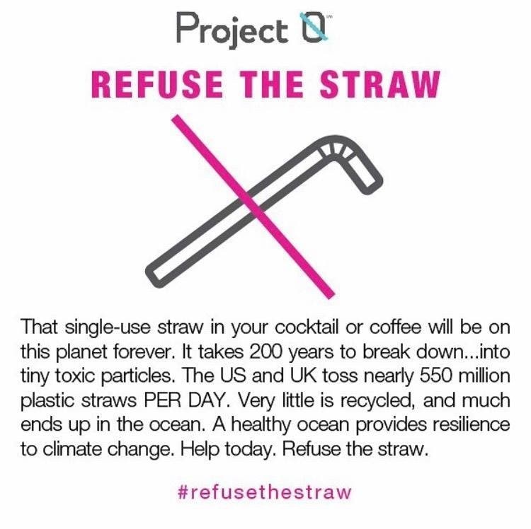 The #refusethestraw is an awareness campaign against the banning of one-time use straws that is now gaining steam on Twitter and Facebook