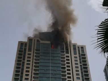 Worli fire updates: 20 fire tenders, two quick-response vehicles brought in; blaze under control