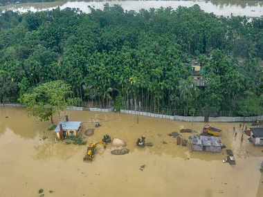 Flood situation in North East worsens: Toll rises to 12; train services remain suspended in Assam, Tripura, Manipur Flood situation in North East worsens: Toll rises to 12; train services remain suspended in Assam, Tripura, Manipur