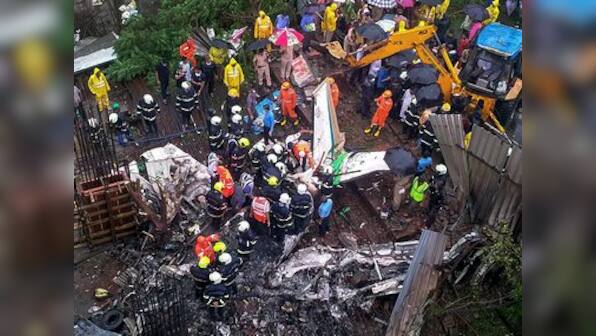 Plane crash in Mumbai's Ghatkopar kills five, injures two: Eyewitnesses say they thought it was a bomb blast