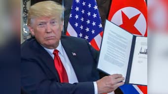 US-North Korea Summit: Donald Trump confident of Kim Jong-un keeping his promise to denuclearise Korean peninsula