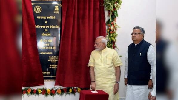 Prime Minister Narendra Modi dedicates SAIL's upgraded Bhilai Steel Plant to the nation