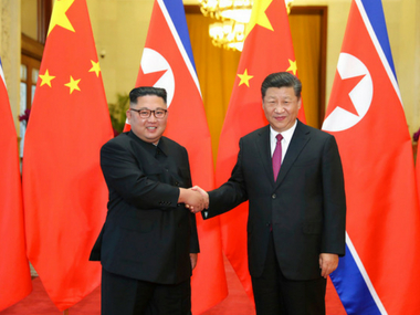 Kim Jong-un seeks China's help to end UN sanctions against Pyongyang, denuclearise Korean peninsula Kim Jong-un seeks China's help to end UN sanctions against Pyongyang, denuclearise Korean peninsula