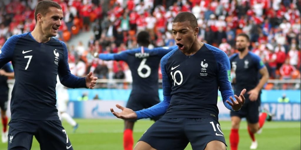 FIFA World Cup 2018: Kylian Mbappe's lone goal helps France beat Peru ...