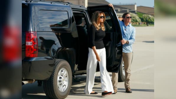 After 'jacket' controversy, Melania Trump makes another trip to Arizona to visit immigration facilities