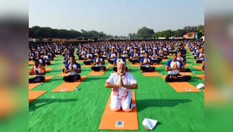 International Yoga Day 2018 updates: Venkaiah Naidu says he wants yoga to become people's movement
