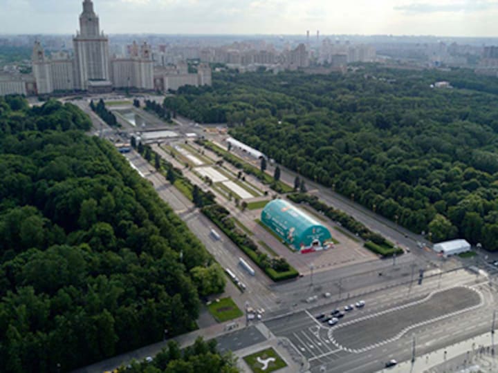 FIFA World Cup 2018: Moscow students make rare protest against football's mega event