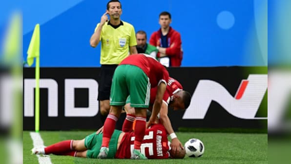 FIFA World Cup 2018: Morocco's Nordin Amrabat ruled out of next match against Portugal due to concussion