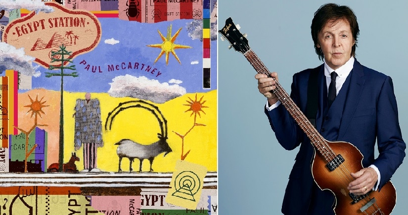 Paul McCartney's Egypt Station album cover. Image via Twitter