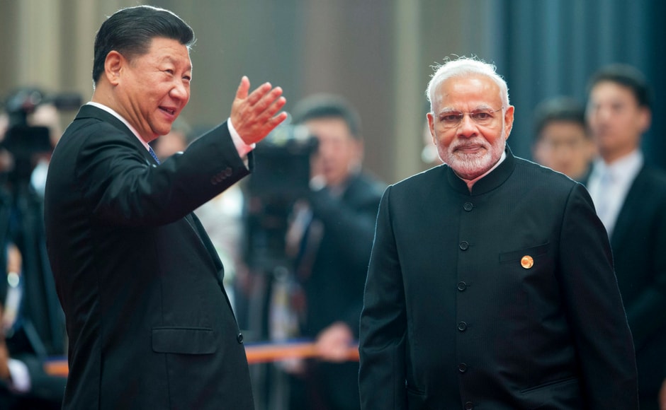 This is the first time that Modi attended the SCO summit after India, along with Pakistan, became full-fledged members of the group, jointly dominated by China and Russia, which have been increasingly seen as a counter to NATO. AP This is the first time that Modi attended the SCO summit after India, along with Pakistan, became full-fledged members of the group, jointly dominated by China and Russia, which have been increasingly seen as a counter to NATO. AP