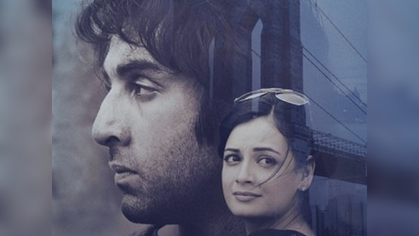 Sanju poster: Dia Mirza features as Sanjay Dutt's wife Maanayata with morose-looking Ranbir Kapoor