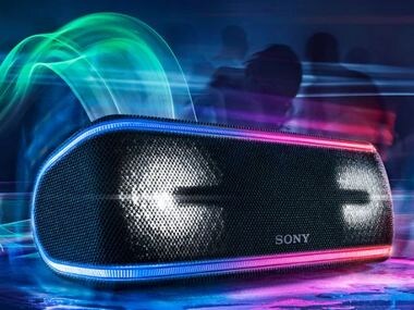 Sony SRS XB41B Bluetooth Speaker. Image: Sony