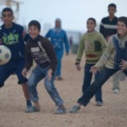 FIFA World Cup 2018: Displaced Syrians find relief in tent-side World Cup screenings