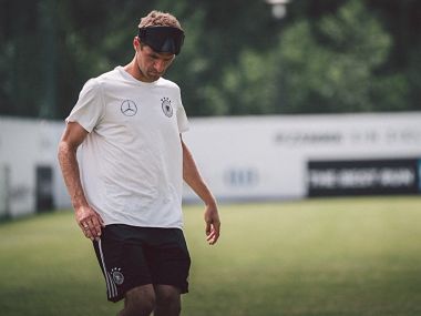 File image of Thomas Mueller. Image courtesy : Twitter @esmuellert_