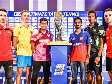 Ultimate Table Tennis 2018: Captains of six teams unveil trophy as tournament set to begin on Thursday Ultimate Table Tennis 2018: Captains of six teams unveil trophy as tournament set to begin on Thursday