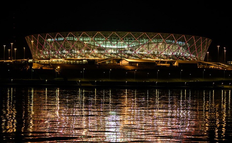 Volgograd Arena: In the city once known as Stalingrad, every spot has wartime history, and the stadium is no different. During its construction, the workers had to deal with unexploded munitions and soldiers' corpses from the Battle of Stalingrad. The stadium sits at the foot of Russia's best-known World War II memorial. AFP. Volgograd Arena: In the city once known as Stalingrad, every spot has wartime history, and the stadium is no different. During its construction, the workers had to deal with unexploded munitions and soldiers' corpses from the Battle of Stalingrad. The stadium sits at the foot of Russia's best-known World War II memorial. AFP.