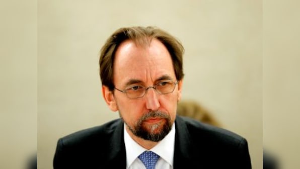 In UNHRC, Commissioner Zeid Ra'ad Al Hussein reiterates demand for Kashmir inquiry, pays tribute to Shujaat Bukhari
