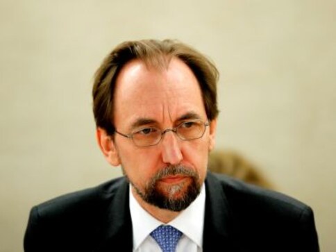 In UNHRC, Commissioner Zeid Ra'ad Al Hussein reiterates demand for Kashmir inquiry, pays tribute to Shujaat Bukhari In UNHRC, Commissioner Zeid Ra'ad Al Hussein reiterates demand for Kashmir inquiry, pays tribute to Shujaat Bukhari