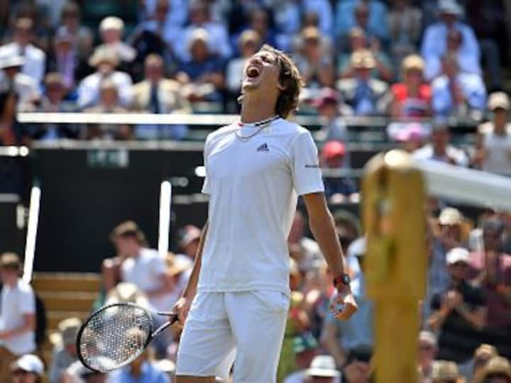 Wimbledon 2018: Alexander Zverev beats Taylor Fritz in tough second round battle to avoid shock exit
