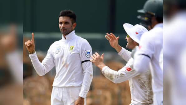 Sri Lanka vs South Africa: Keshav Maharaj's eight-wicket haul leads Proteas fight back on opening day of second Test
