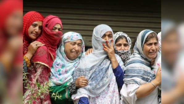 Violent clashes break out in North Kashmir's Trehgam two days after youth was killed in army firing