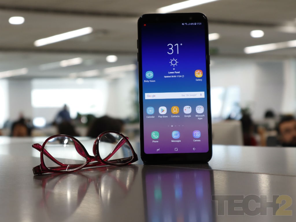 Samsung Galaxy A6 Plus Review: Overpriced, but display and battery life  rock!- Tech Reviews, Firstpost