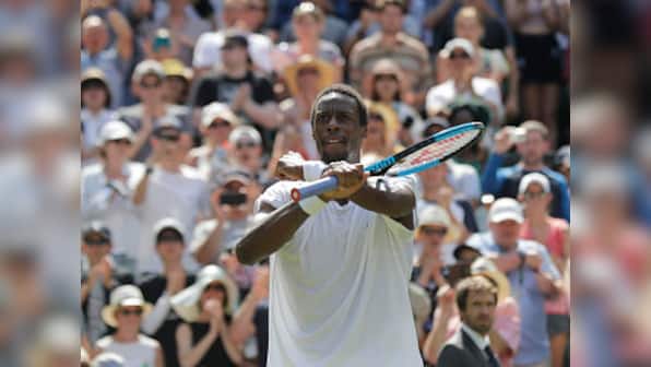 Wimbledon 2018: Gael Monfils powers to his maiden fourth round appearance after defeating Sam Querrey
