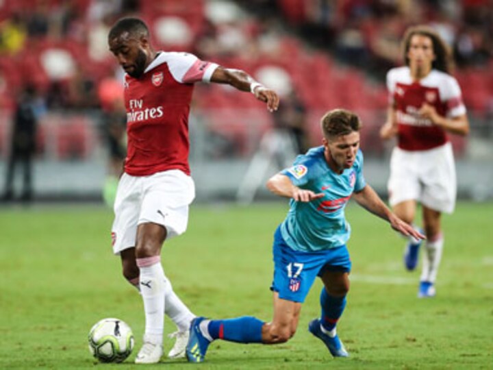 Unai Emery's new-look Arsenal beaten 3-1 on penalties by Atletico Madrid in International Champions Cup