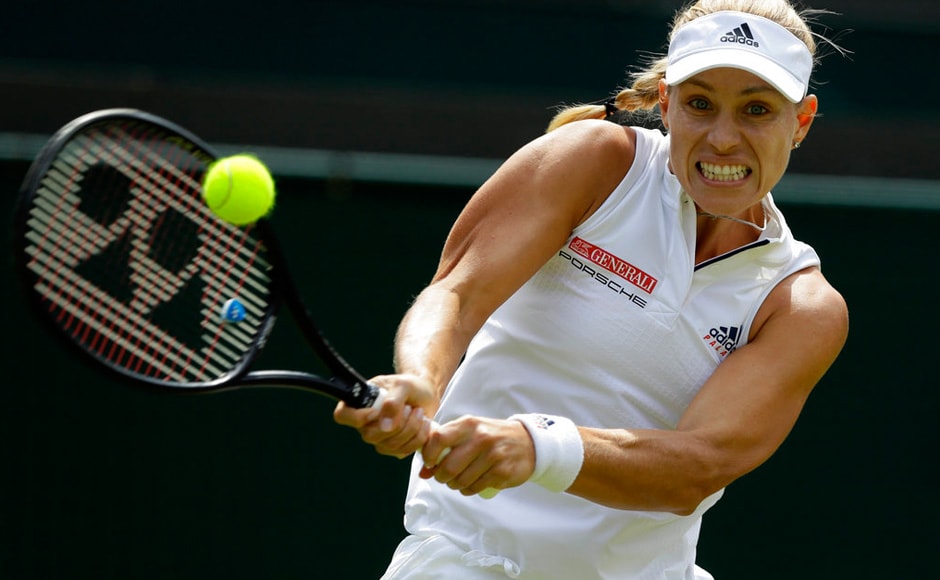 Eleventh seed Angelique Kerber beat Belinda Bencic of Switzerland to set up a quarter-final clash against Daria Kasatkina. Kerber beat Bencic 6-3, 7-6. AP Eleventh seed Angelique Kerber beat Belinda Bencic of Switzerland to set up a quarter-final clash against Daria Kasatkina. Kerber beat Bencic 6-3, 7-6. AP