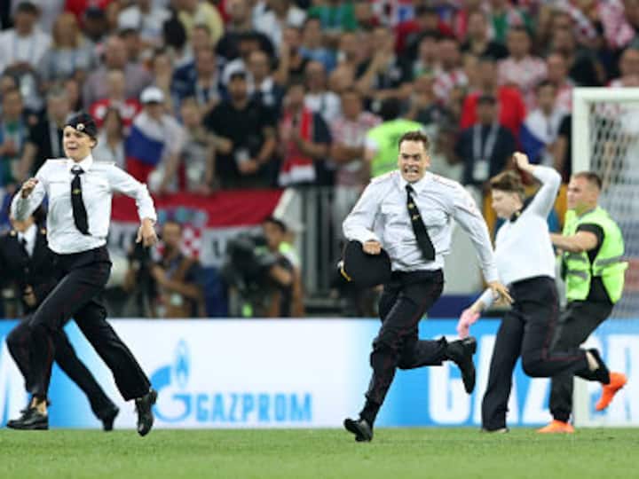 FIFA World Cup 2018: Anit-Kremlin punk band Pussy Riot invade pitch during France-Croatia final