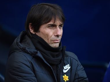 Chelsea's Italian head coach Antonio Conte looks on before the English Premier League football match between Manchester City and Chelsea at the Etihad Stadium in Manchester, north west England on March 4, 2018. / AFP PHOTO / Oli SCARFF / RESTRICTED TO EDITORIAL USE. No use with unauthorized audio, video, data, fixture lists, club/league logos or 'live' services. Online in-match use limited to 75 images, no video emulation. No use in betting, games or single club/league/player publications. /