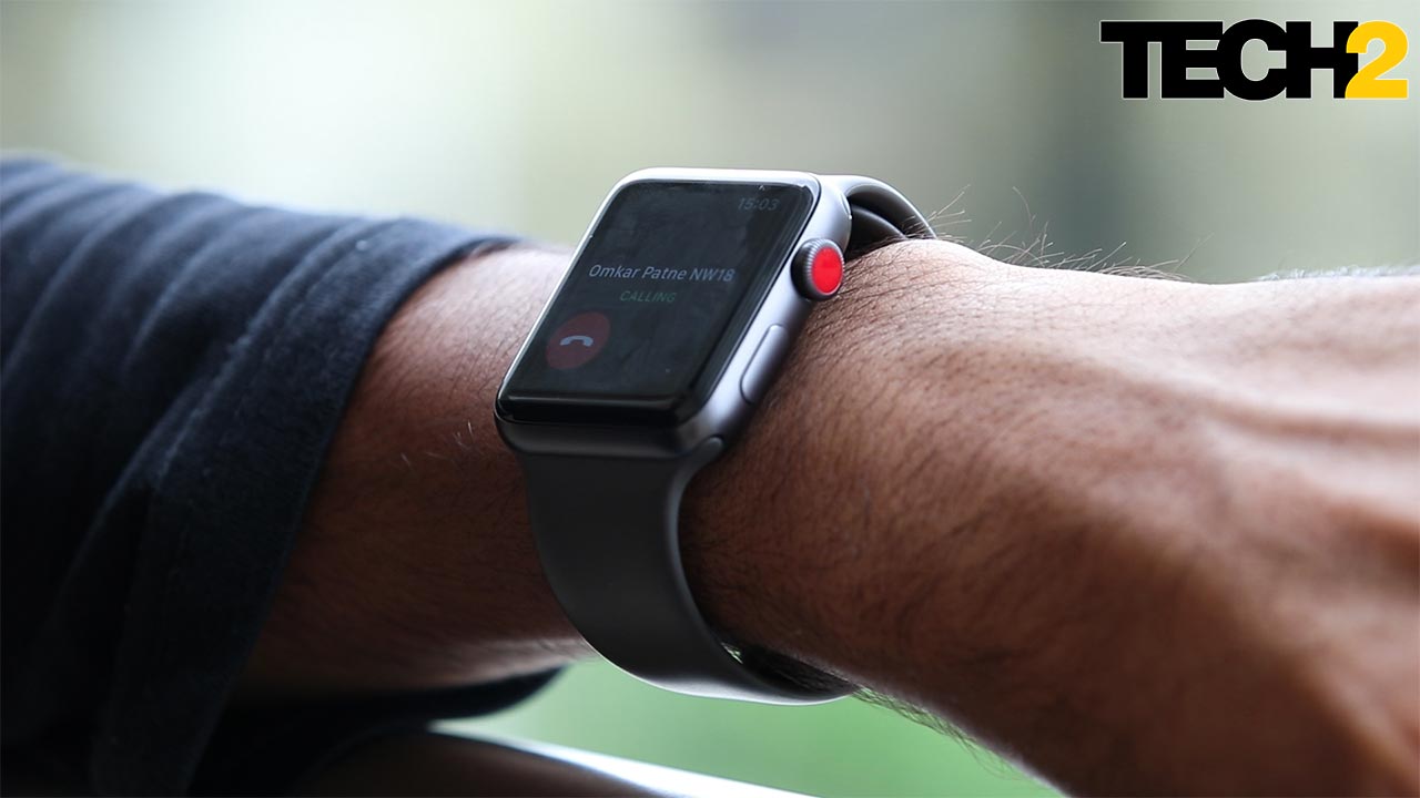 Calling feature on the Watch. Image: tech2/Prannoy Palav