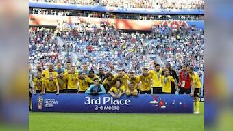 FIFA World Cup 2018: Eden Hazard, Thomas Meunier score to help Belgium claim third place with win over England