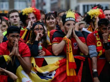 FIFA World Cup 2018: Crestfallen Belgium fans lament missed opportunity for 'golden generation' after semi-final exit