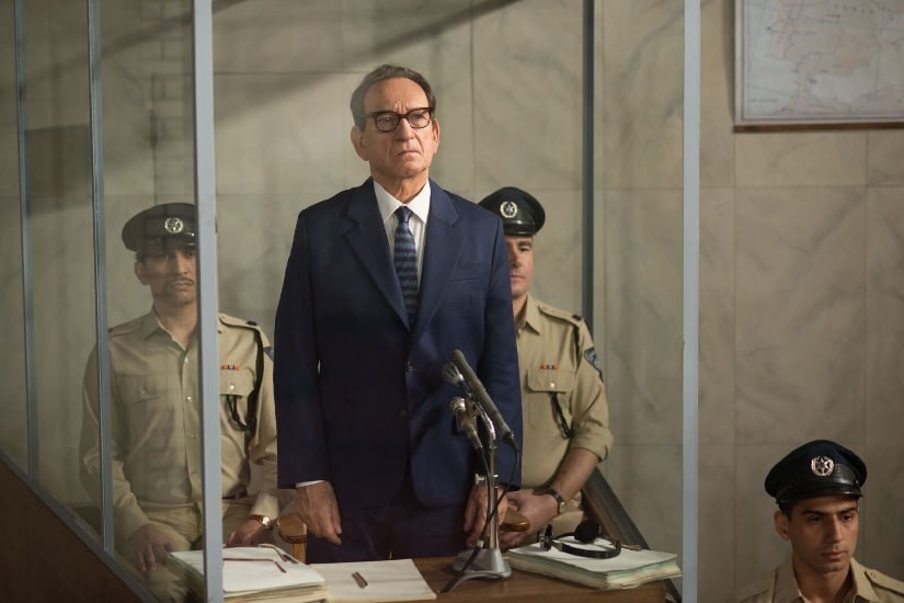 Ben Kingsley in Operation Finale. Image via Twitter