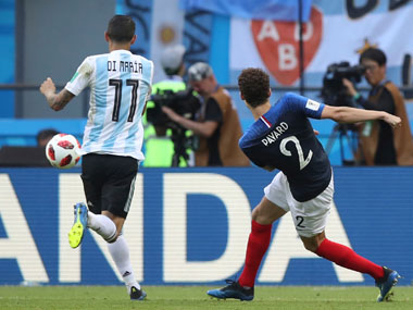 FIFA World Cup 2018: France's Benjamin Pavard wins goal of the tournament for thunderous volley against Argentina FIFA World Cup 2018: France's Benjamin Pavard wins goal of the tournament for thunderous volley against Argentina