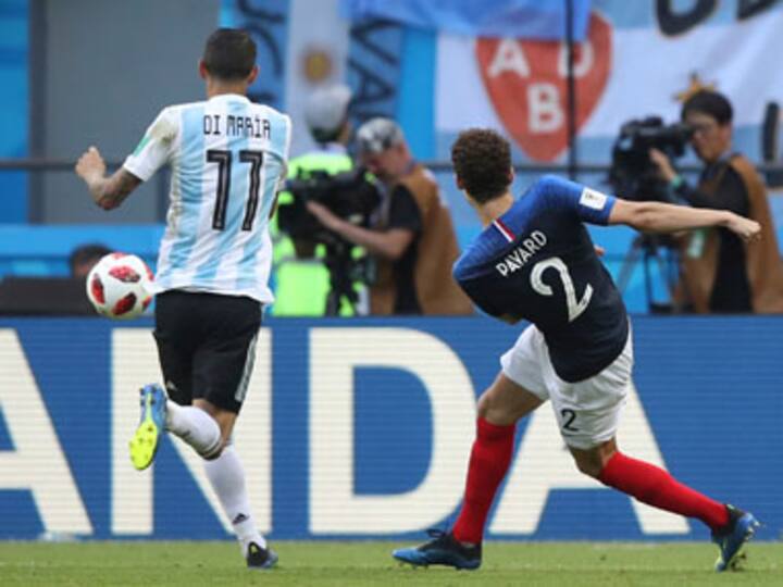 FIFA World Cup 2018: France's Benjamin Pavard wins goal of the tournament for thunderous volley against Argentina