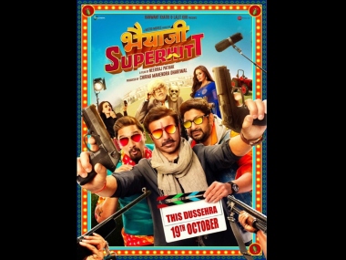 Bhaiaji Superhit first look: Sunny Deol plays gangster in action comedy, film will hit theatres on 19 October Bhaiaji Superhit first look: Sunny Deol plays gangster in action comedy, film will hit theatres on 19 October