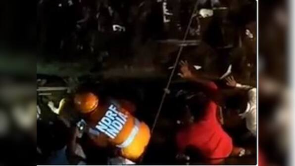 Portion of three-storey building collapses in Thane's Bhiwandi; three people rescued, five feared trapped