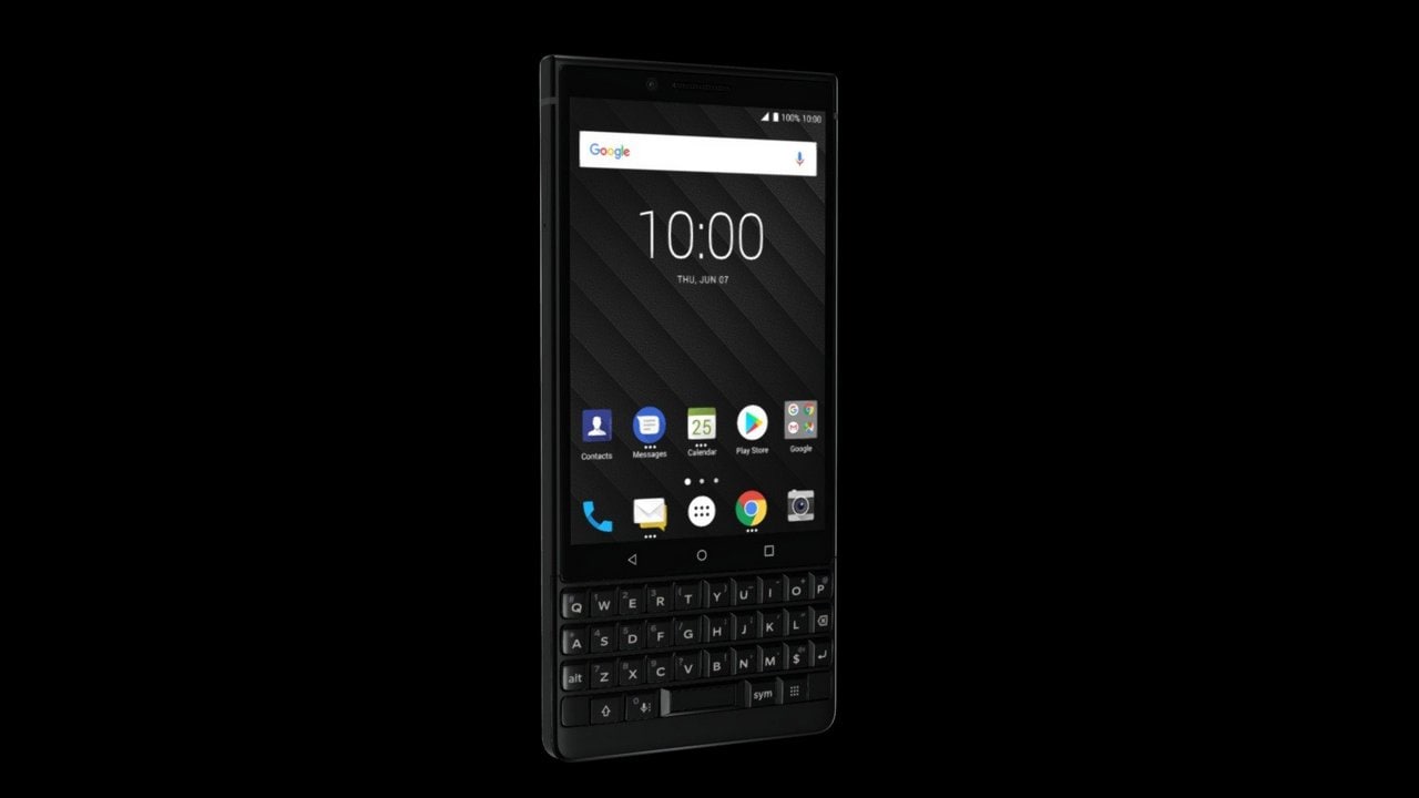 Blackberry KEY2. Image: Blackberrymobile webiste