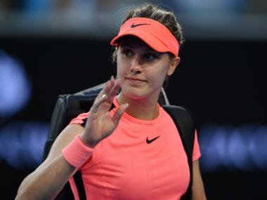 File image of Eugenie Bouchard. AFP