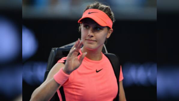 Swiss Open: Canada's Eugenie Bouchard retires from tournament with thigh injury; Alize Cornet enters final