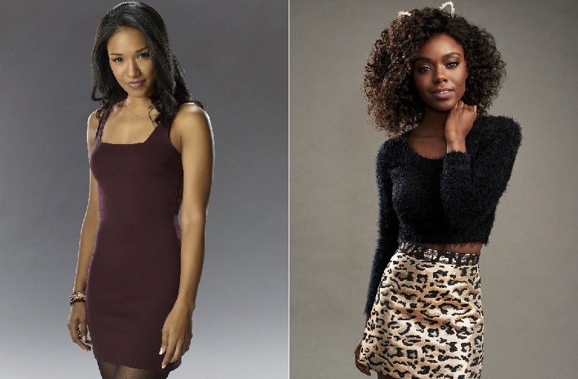 Candice Patton and Ashleigh Murray. Images via Facebook