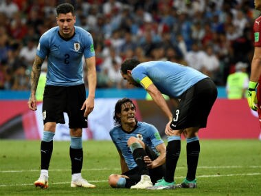 FIFA World Cup 2018: Uruguays Edinson Cavani likely to miss out on quarter-final clash against France