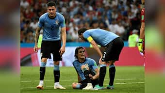 FIFA World Cup 2018: Uruguay's Edinson Cavani likely to miss out on quarter-final clash against France